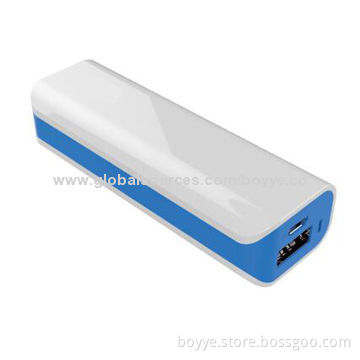 2,200mAh Power Bank, 5/5V DC Output/Input VoltageNew